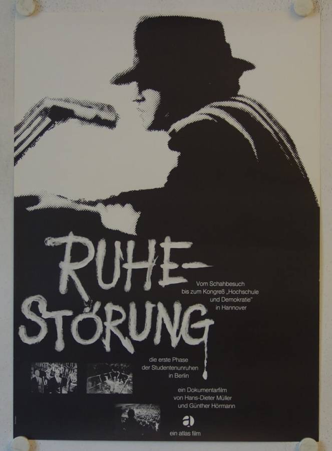 Ruhestoerung original release german movie poster